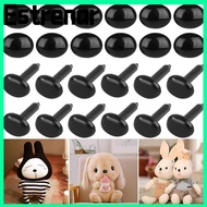 ESTRENAR 100pcs/bag Stuffed Doll Eyes Mini 4X5MM/5X7MM DIY Plastic Animals Noses Accessories