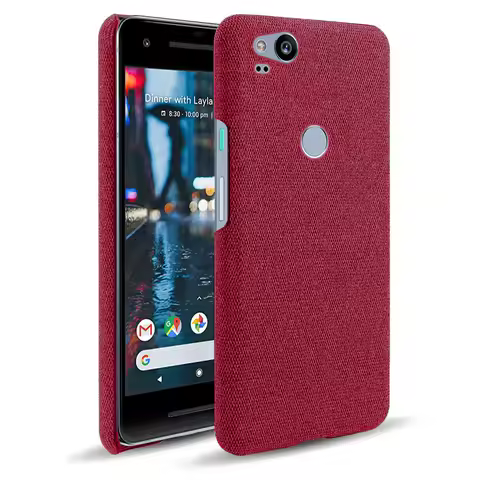 For Google Pixel 2 / 2XL CASE Luxury Cloth Fabric Back Case Cover For Google Pixel 2 XL Cover Coque 