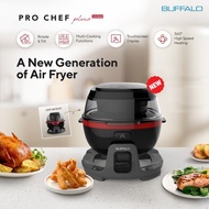 Buffalo 牛头牌 PRO CHEF PLUS LIMITED Air Fryer, 7L Stainless Steel Pot, KW93 [ Standard Accessories Inc