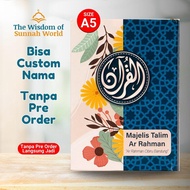 Quran Custom Name A5 | Size Name | Tajwid Order | Color Tajwid | On The Cover | Quran Name | Plus Name | Custom Order | Name On | Florish Mutqin | The Quran With | Tajwid Quran | Memorized Order | - A5 Size