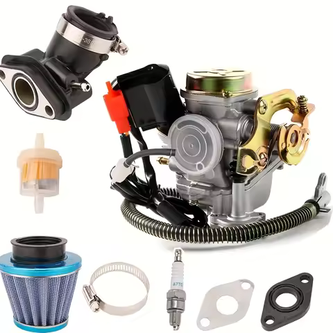 50CC Carburetor 4 Stroke GY6 High Performance 139QMB Carburetor for 49cc 50cc