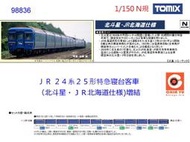 佳鈺精品-TOMIX-98836-JR24系25形特急寝台-北斗星北海道色-6輛増-特價
