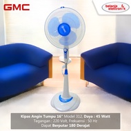 Kipas Angin Tumpu GMC-312 Stand fan 16 Inch GMC 312