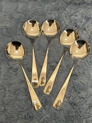 德國 Fissler 福騰寶 304不鏽鋼餐勺 湯匙 加厚鍍鈦