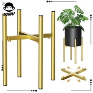 [ Adjustable Plant Stand Mid Century Plant Holder Home Stylish Corner Iron Item Stand for Indoor Outdoor Living Room
