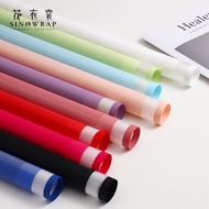 (5 SHEETS) Translucent Cellophane Paper MATTE Boarder, waterproof flower paper, cellophane bouquet p