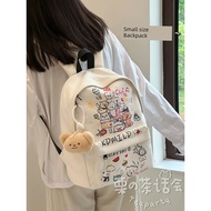 beg sekolah beg sekolah lelaki Backpack High-value Cute Female Student Casual Cartoon