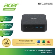 ACER REVO BOX RB102-BARR-57430W11 (R5-7430U/16GB D4/512GB G4/RADEON/WIFI 6/W11H/HOME24+M365B/3YWOS/B