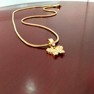 Titanium Necklace Butterfly Pendant Necklace Titanium Women Necklace Newest Women Necklace Pendant W