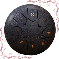 6-Inch 8-Tone Sound Rain Drum Outdoor Rain Drum Percussion Instrument Yoga Meditation Exclusive