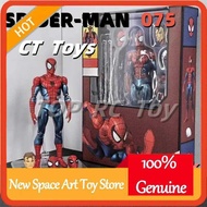 C CT Toys Spiderman Mafex 075 Action Figure The Amazing Comic Ver 6 Inch Collectible Fig