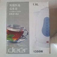 Deer 無線快速電水煲電水壺 1.8L 1350W