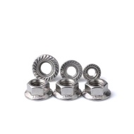 M5 Stainless 304 Flange Nut A2-70 Threaded/ 8