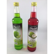 Sirup Marjan Cocopandan Melon 1 Dus Isi 12 Botol 450Ml