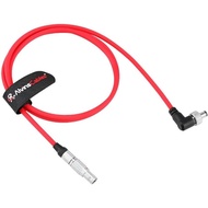 2 Pin to Lock DC Right Angle Power Cable for Atomos SmallHD Ultra-Soft 90cm 3ft