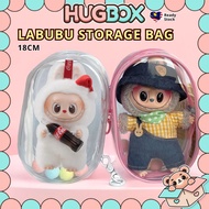 🌈HugBox Labubu Cola Cover Labubu V3 Case Labubu V2 Cover Labubu Plastic Cover Labubu Doll Bag Labubu