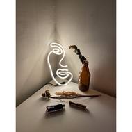 Neon faceline - lumin