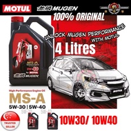 MOTUL CAR ENGINE OIL MUGEN MS-A 5W-30 / 5W40  (4L)