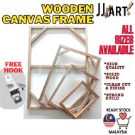 Wooden Canvas Frame / Bingkai kayu Kanvas / 帆布画框 -Solid Wood-DIY Frame Kayu - Custome Size available