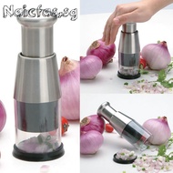 Stainless Steel Food Chopper Kitchen Tools Garlic Press for Veggie Onion Garlic