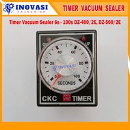 MESIN Timer 100s vacuum sealer machine DZ-400/2E DZ-500/2E Hualian Wirapax