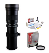Opteka 420 – 800 mm f / 8.3 HD望遠ズームレンズUVフィルタ付きNikon 1 j5 , j4 , j3 , j2 , s2 , s1 , v3 , v2 , v1、aw1