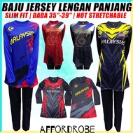 Muslimah Baju Jersey Malaysia Baju Sukan Panjang Futsal Bola Sepak Perempuan/Women Sports Shirt JC L