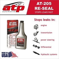 ◐ ◈ ☾ ATP Automotive AT-205 Re-Seal Stops Leaks, ATP AT-205 Reseal, 8 oz. (236 ml)