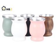 Kaleidoscope Yerba Mate Cup 304 Stainless Steel 8oz Argentine Yerba Mate Gourd With illas Nice