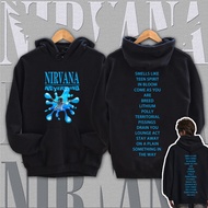 New Nirvana Band Long Sleeve Hoodie Warm Comfortable To Wear Made From Printed Cotton Fabric Suitabl