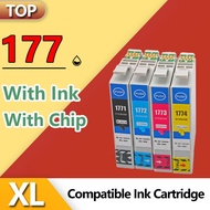 Compatible Epson 177 Ink Cartridge Epson177 Epson T177 Epson T1771 T1772 T1773 T1774 for XP-30 XP-102 XP-202 XP-225