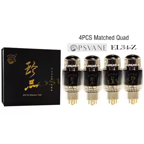 PSVANE EL34 EL34-Z EL34Z VacuumTube Valve Upgradat 5881 6L6 6P6P 6CA7 KT77 EL34C Tube Amp Kit HIFI A