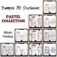 SONGKET REPUBLIK SAMPIN NIKAH COLLECTION SAMPING PUTIH SILVER PUTIH EMAS SAMPING LELAKI DEWASA