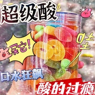 ✨Store Direct Sales QQ Candy Sour Sugar Fruit Candy Gummy Candy Sour Sugar Gummy Colorful Fruit Flav