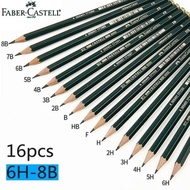 [JA] Faber-Castell 9000 Pencil Complete Grade Pencil For Computer B 2B 3B 4B 5B 6B 7B 8B - 1PCS