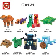 Hot-selling Xinhong G0121 Minecraft Series World Camel Fish Children Boys Educational Assembling Bui