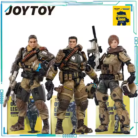 JOYTOY Genuine JOYTOY X Warhammer 40K Series The 9th Army of Soldiers, Mech, Cavalry Master Sergeant