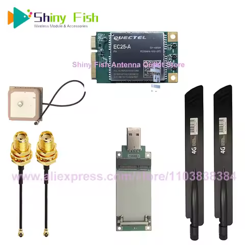 Quectel 4G CAT4 EC25-A EC25 Mini Pcie LTE Module with accessories optional B2/B4/B12 4G FDD-LTE/TDD-