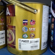 สีทองคำ TOA GOLD  GW919 ทองสวิส รองพื้น PW222 สีทอง (3.78ลิตร) ทีโอเอ โกลด์ สีทองมิราเคิล สูตรน้ำอะค