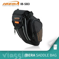 IBERA IB-SB3 Bicycle Saddle Bag for Bike Touring & Bike Commuting