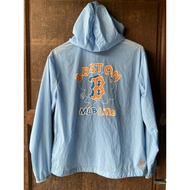 MLB Boston branded parachute jacket for teenage boys, size 155 13T 13Y