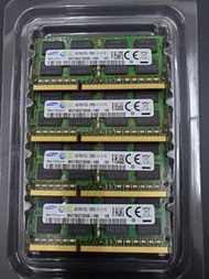 Samsung 4GB PC3L-12800S DDR3 1600 SO-DIMM (2 條 共 8GB)