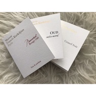 MFK Combo Vials; Baccarat Rouge 540 EDP, Oud Satin Mood EDP, Grand Soir EDP