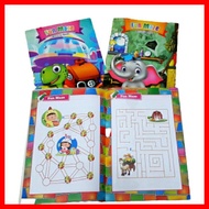 Buku Aktiviti Buku PraSekolah Amazing Fun Maze Activities Book Activity Book Buku Latihan