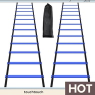 Agility Ladder Speed Training Equipment with 12 Rungs, 20ft Length, and Dual Carrying Bags touchtouc