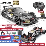 [TURBO 70KM/H]1:10 RC CAR DRIFT 4WD High Speed Racing Car 43CM Vehicle Rc Drift Car Rc Car 2.4G kere