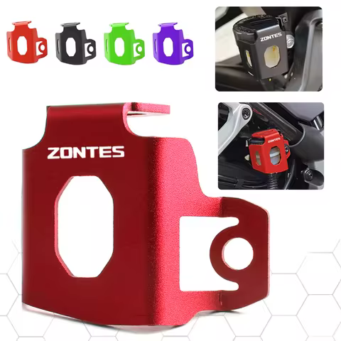 ZT125 Motorcycle Oil Cup Cover Protector Rear Brake Pump Fuel Tank Cover For Zontes 125 ZT125-G1 ZT1