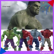 XPS 4Pcs Hulk Figurine Realistic Collectible Long-lasting Marvel Avengers Hulk Action Figure Christmas Gift