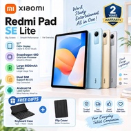 Redmi Pad SE Lite Tablet 16GB+512GB | 11" inch | Snapdragon 8 Gen 2 | Dual SIM | 8MP Camera | 8000mA