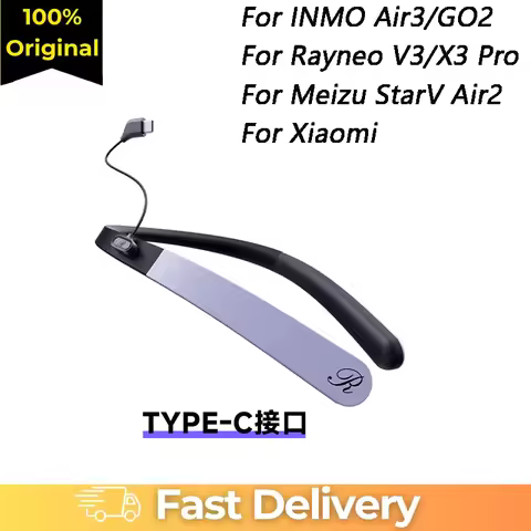 Wearable Energy Charging Ring for 2025 Rokid glass, Rayneo V3 /V3 Slim/ X3 Pro, INMO Air3 /GO2, meiz